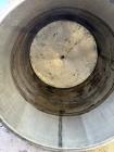 Used Approximately 750 Gallon 304 Stainless Steel Open Top Storage Tank – Vertic