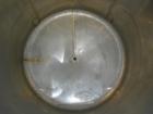 USED: Tank, 550 gallon, 316 stainless steel, vertical. 50
