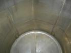 USED: Tank, 550 gallon, 316 stainless steel, vertical. 50