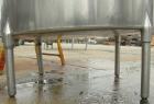 USED: Tank, 520 gallon, stainless steel, vertical. 52