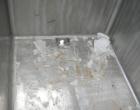 Used: Tank, 490 gallon, 304 stainless steel, rectangular. 42