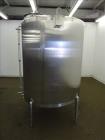 Used AB Process Tank, Model CT-150, 500 Gallon, 304 Stainless Steel, Vertical.