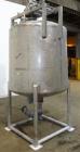 Used Tank, Approximate 700 Gallon, 304 Stainless Steel, Vertical