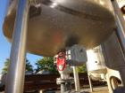 Used Tank, Approximate 700 Gallon, 304 Stainless Steel, Vertical