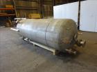 Used Alloy Fabricators Pressure Tank. Approximate 850 Gallon, 304 Stainless Ste