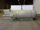 Used Alloy Fabricators Pressure Tank. Approximate 850 Gallon, 304 Stainless Ste