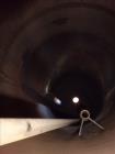 Used Alloy Fabricators Pressure Tank. Approximate 850 Gallon, 304 Stainless Ste