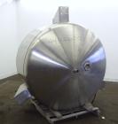 Used-  600 Gallon Stainless Steel Apache Stainless Pressure Tank