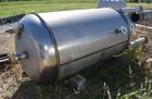 Unused- Apache Stainless Pressure Tank, 700 Gallon, 316L Stainless Steel, Vertical. 48