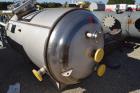 Unused- Apache Stainless Pressure Tank, 695 Gallon, 304L Stainless Steel, Vertical. 48