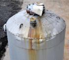Used Arrow Tank & Engineering Pressure Tank, 570 Gallons, 304L Stainless Steel, Vertical. Approximate 48” diameter x 68” straight side, dished top and bottom. Internal rated Full Vacuum & 50psi at -2...