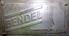 Used Bendel Tank, Approximate 500 Gallon, 304L Stainless Steel, Vertical.