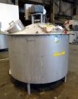 Used Blentech Tank, Model Tank 850-A, Approximately 650 Gallons, 304 Stainless Steel, Vertical. 72