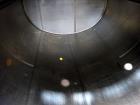 Used C.E. Howard Milk Tank, Model H-58, 800 Gallons, 304 Stainless Steel, Horizontal. U-shaped trough approximate 92-1/2