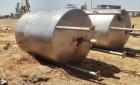 Used C.E. Howard 850 Gallon Stainless Steel Jacketed Tank – 304 SS, ASME Rated