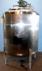 Used- Cherry Burrell Tank, 750 Gallon, Stainless Steel, Vertical.  60