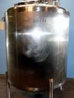 Used- Cherry Burrell Tank, 750 Gallon, Stainless Steel, Vertical.  60