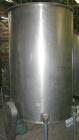 Used- Chicago Carb-O-Tank, 585 Gallon, 304 Stainless Steel, Vertical. 48