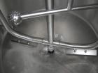 Used Creamery Package Tank, 500 Gallon, 304 stainless steel, vertical. 60