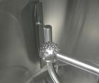 Used Creamery Package Tank, 500 Gallon, 304 stainless steel, vertical. 60