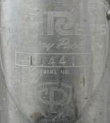 Used Creamery Package Tank, 500 Gallon, 304 stainless steel, vertical. 60