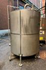 Used-Industries D'Acler Tank, Approximate 3400 Liter (898 Gallon), 304 Stainless Steel, Vertical. Approximate 60