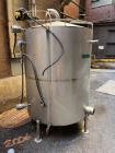 Used-Industries D'Acler Tank, Approximate 3400 Liter (898 Gallon), 304 Stainless Steel, Vertical. Approximate 60