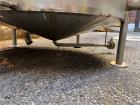 Used Industries D'Acler Tank, Approximate 3400 Liter (898 Gallon), 304 Stainless Steel, Vertical. Approximate 60