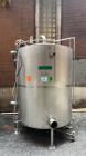 Used-Industries D'Acler Tank, Approximate 3400 Liter (898 Gallon), 304 Stainless Steel, Vertical. Approximate 60" diameter x...
