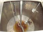 Used DCI 750 Gallon stainless steel, hot water jacketed, process tank with dual agitation, Lightnin style mixer and additional product whip.Dims- 79