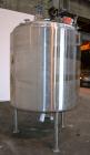 Unused- DCI Pressure Tank, 3000 Liter (792 Gallon), 316L Stainless Steel, Vertical. 60’’ Diameter x 58’’ straight side, dished top and bottom. Internal rated 50/-15 psi at 350 degrees F. Tank insulat...