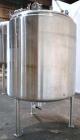 Unused- DCI Pressure Tank, 3000 Liter (792 Gallon), 316L Stainless Steel, Vertical. 60’’ Diameter x 58’’ straight side, dished top and bottom. Internal rated 50/-15 psi at 350 degrees F. Tank insulat...