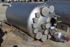 Used Unused DCI Pressure Tank, 686 Gallon (2600 Liter), 316L Stainless Steel, Vertical. Approximate 48