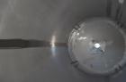 Used Unused DCI Pressure Tank, 686 Gallon (2600 Liter), 316L Stainless Steel, Vertical. Approximate 48