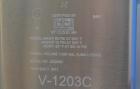 Unused- DCI Pressure Tank 686 Gallon (2600 Liter), 316L Stainless Steel, Vertical. Approximate 48