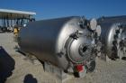 Unused- DCI Pressure Tank, 686 Gallon (2600 Liter), 316L Stainless Steel, Vertical. Approximate 48