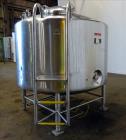 Used- DCI Tank, 800 Gallon, 316 Stainless Steel, Vertical.