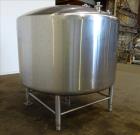 Used- DCI Tank, 800 Gallon, 316 Stainless Steel, Vertical.