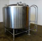 Used DCI Tank, 800 Gallon, 316 Stainless Steel, Vertical.