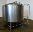 Used- DCI Tank, 800 Gallon, 316 Stainless Steel, Vertical.