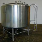 Used DCI Tank, 800 Gallon, 316 Stainless Steel, Vertical.