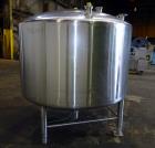 Used DCI Tank, 800 Gallon, 316 Stainless Steel, Vertical.
