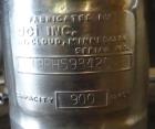 Used DCI Jacketed Tank, 900 Gallon