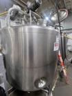 Used DCI Jacketed Tank, 900 Gallon