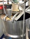 Used DCI Jacketed Mix Tank, Approximate 750 Gallon, 316 Stainless Steel, Vertical. Approximate 53.75