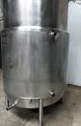 Used- DCI Jacketed Mix Tank, Approximate 750 Gallon, 316 Stainless Steel, Vertical. Approximate 53.75