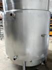 Used DCI Jacketed Mix Tank, Approximate 750 Gallon, 316 Stainless Steel, Vertical. Approximate 53.75