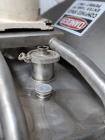 Used DCI Jacketed Mix Tank, Approximate 750 Gallon, 316 Stainless Steel, Vertical. Approximate 53.75