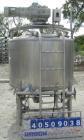 Used- Dairy Craft Tank, 500 Gallon, 304 Stainless Steel, Vertical. 60