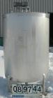 USED: Darlington Dairy Supply Co tank, 745 gallon, 304 stainless steel, vertical. 56